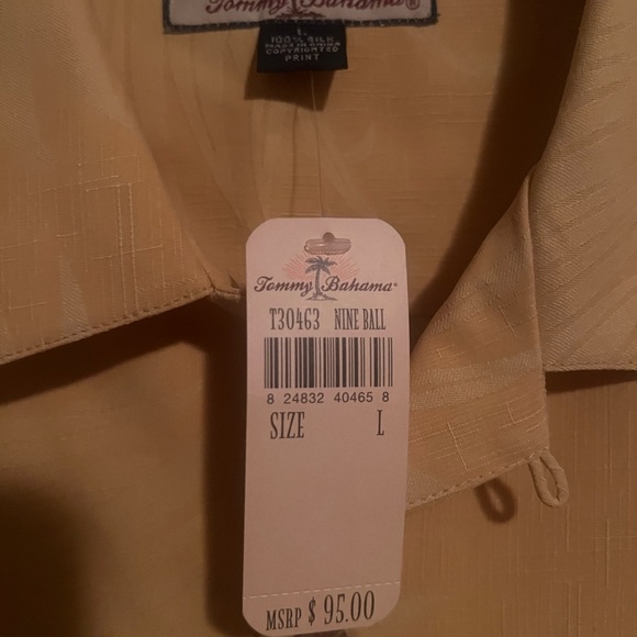 Tommy Bahama Light yellow‎ Short Sleeve Shirt - Picture 4 of 5